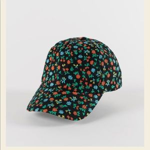 Women’s Baggu Baseball Cap in Black Calico!